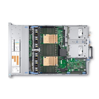 Dell EMC PowerEdge R740 Xeon 6136x1 128GB RAM No HDDs PERC H740P фото 1