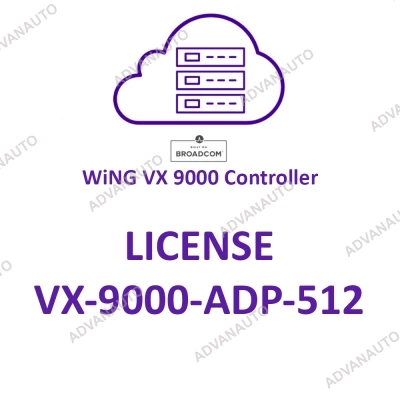 Лицензии Extreme Networks для VX 9000, 512 Adaptive Access Point license VX-9000-ADP-512 фото 1