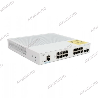 Коммутатор Cisco CBS350-16T-2G управляемый фото 3