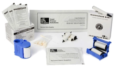 Zebra 104531-001, Чистящий комплект карт для P2xx/3xx/4xx/520 на 100 карт фото 1