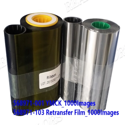 Риббон DataCard RP90, SR200, SR300 YMCK 1000 568971-001. Аналог фото 1