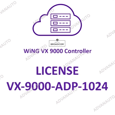 Лицензии Extreme Networks для VX 9000, 1024 Adaptive Access Point license VX-9000-ADP-1024 фото 1