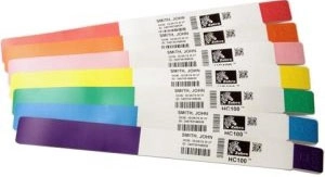 Zebra 10003853, Этикетки-браслеты Z-Band Direct 25х152 мм (350 эт.) фото 1