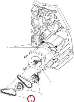 Honeywell (Intermec) ремень (1-995103-01) фото 2