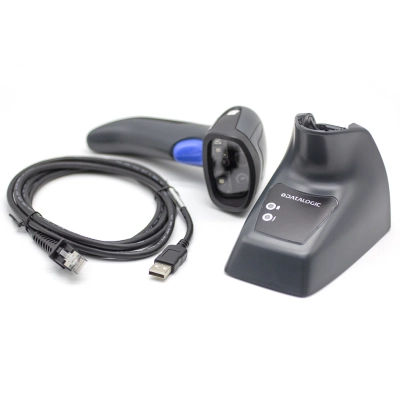 Беспроводной сканер штрих-кода Datalogic QBT2430 QBT2430-BK-BTK1 Bluetooth USB Black фото 3