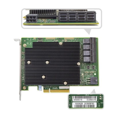 LSI 9300-16i 12Gbps SAS-3 PCIe x8 HBA Card IT Mode ZFS TrueNAS UNRAID.Ref фото 1