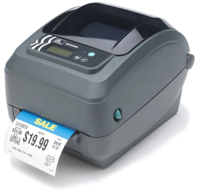 Zebra GX42-102521-000, Принтер Zebra GX420t; 203dpi, USB, Serial, LPT, Peeler фото 1