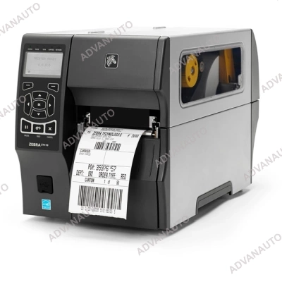 Принтер этикеток термотрансферный Zebra ZT410, 203 dpi, 102 мм, Ethernet, USB, Bluetooth, RS232, отрезчик фото 1