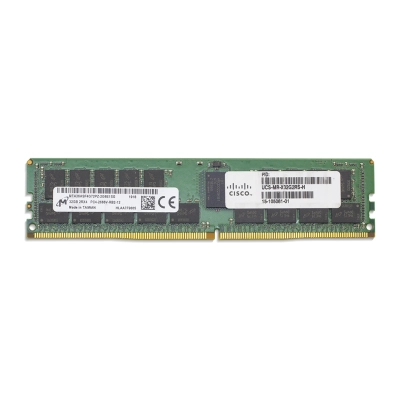 Micron 32GB PC4 2666V DDR4 2RX4 Server RAM MTA36ASF4G72PZ-2G6.Ref фото 1