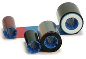 Zebra 800015-445, Красящая лента YMCK для P520i, 250 отпечатков фото 1