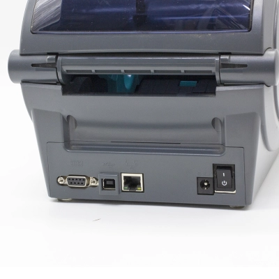 Zebra GX43-102421-000 Принтер Zebra GX430t, 300dpi, USB, Serial, Ethernet, Dispenser (Peeler).Ref фото 2