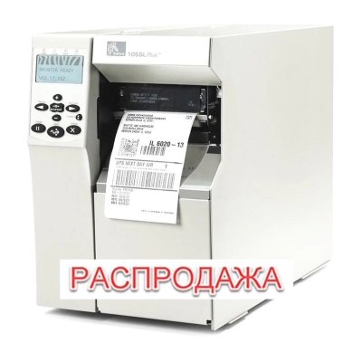Принтер Zebra 105SLPlus, 300dpi, Ethernet фото 1