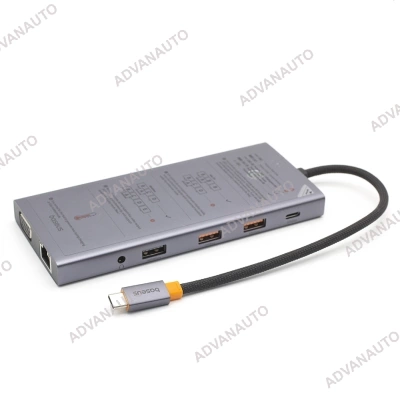 Адаптер Baseus USB Type C в HDMI-совместимый концентратор 13-в-1 фото 2