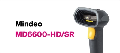 Сканер штрих-кода Mindeo MD6600-HD, 2D, USB, с подставкой фото 1
