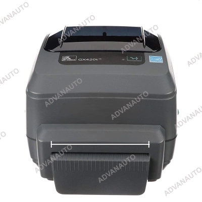 Принтер этикеток термотрансферный Zebra GX420t (GX42-102512-000), 203 dpi, 152 мм/c, до 104 мм, USB, отрезчик фото 1