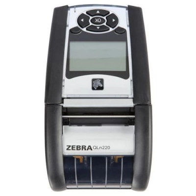 Мобильный термопринтер этикеток Zebra QLn220 (QN2-AUCAEM10-00), 203 dpi, 2'', Bluetooth фото 1