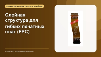 Слойная структура для гибких печатных плат (FPC)