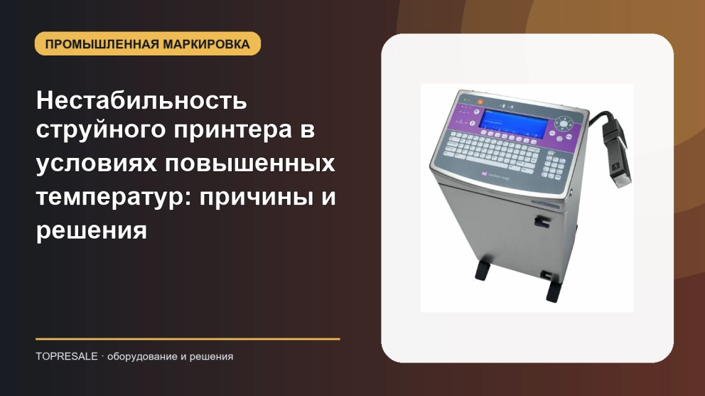 Нестабильность струйного принтера в условиях повышенных температур: причины и решения
